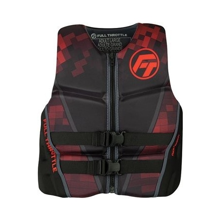 Full Throttle Vest-2Xl Red Rapid Dry, No 142500-100-060-22 142500-100-060-22